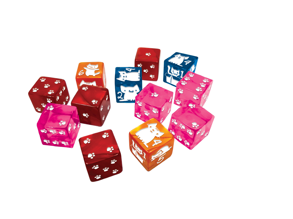 Kitten D6 Dice Set - - SJG5933B