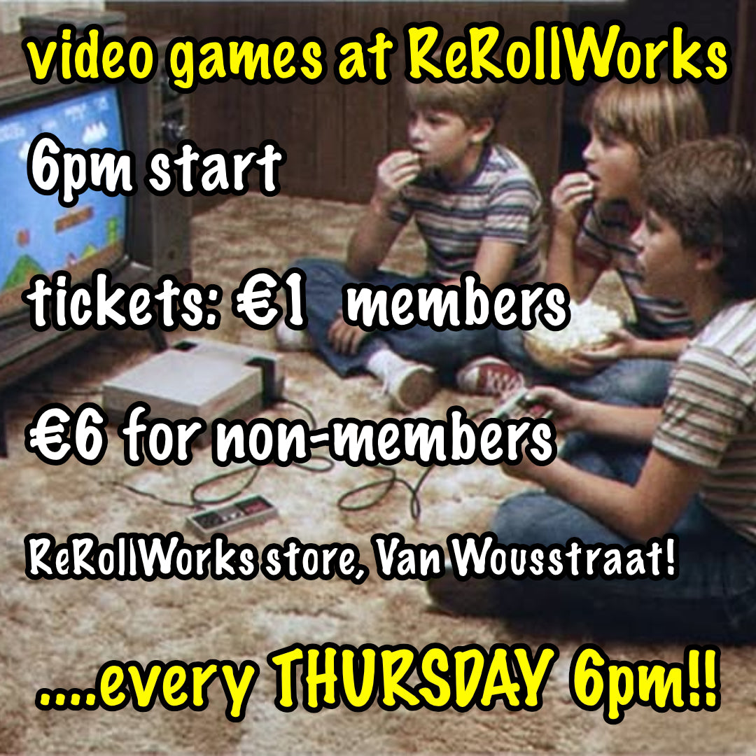 ReRollWorks Queer Video Game Thursdays