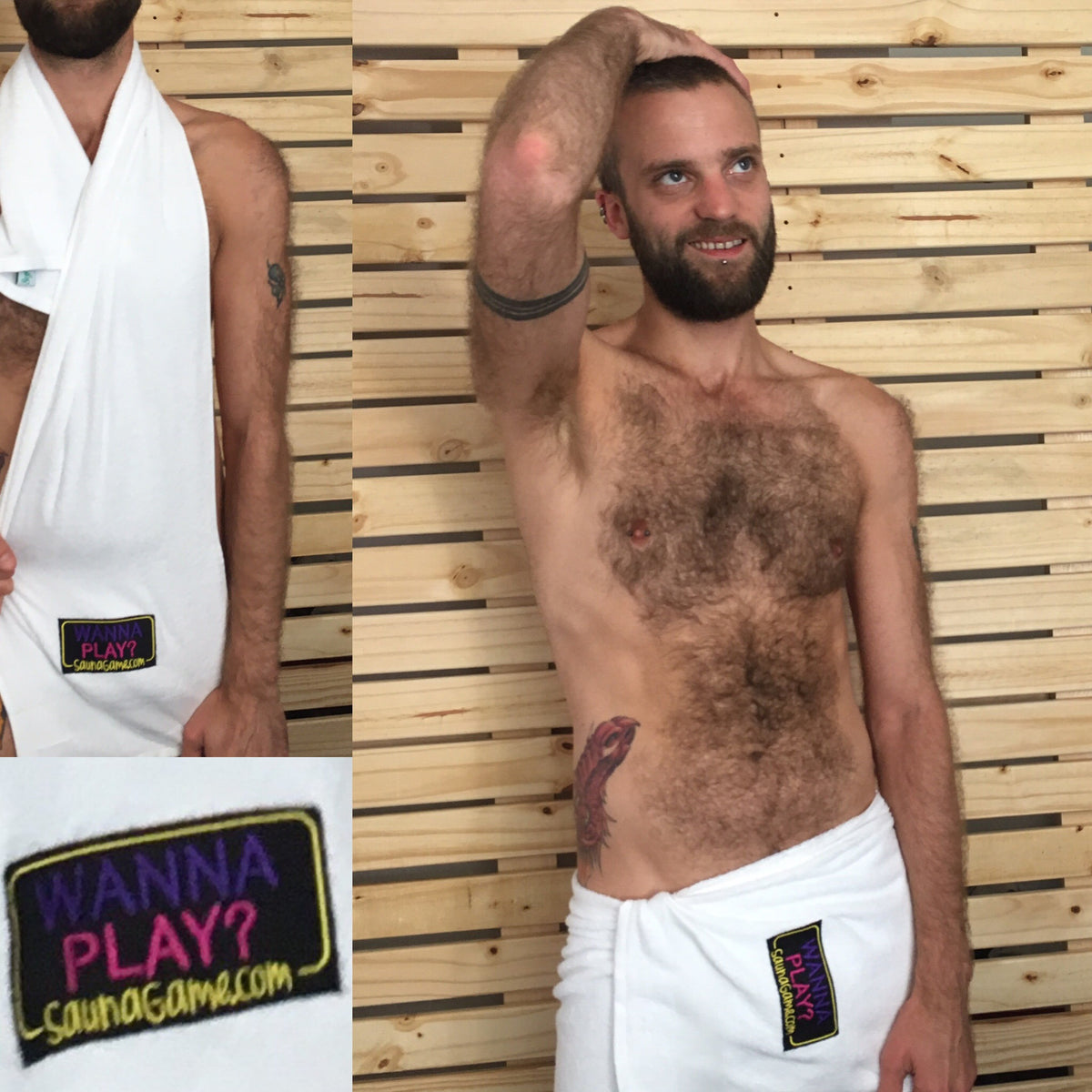 Gym Towel: RWRGTX - Wanna Play