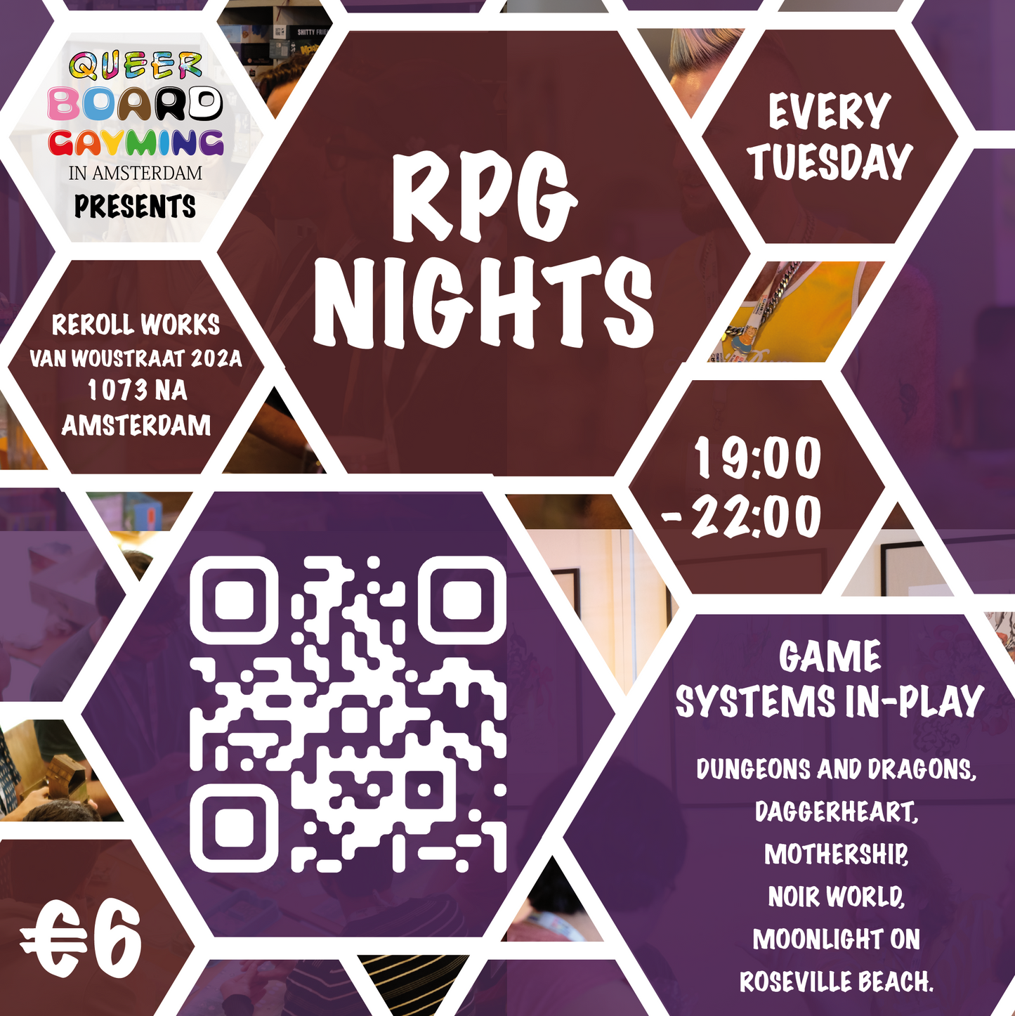 Queer Tabletop RPG Tuesday Nights