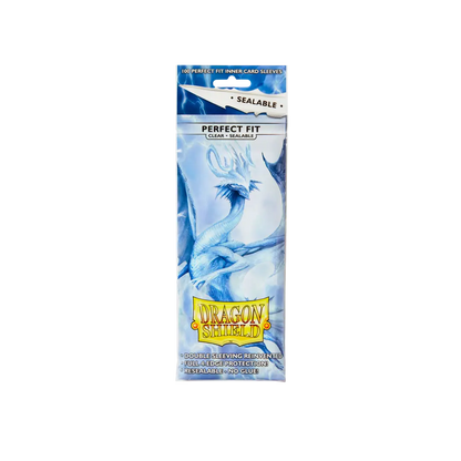Dragon Shield - Sealable Inner Sleeves - 63x88mm - Clear - x100