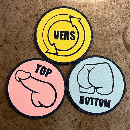 Coaster Set: Gay Sauna Roles