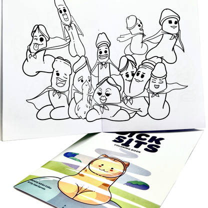 The Dick Sits Coloring Book - RRW801