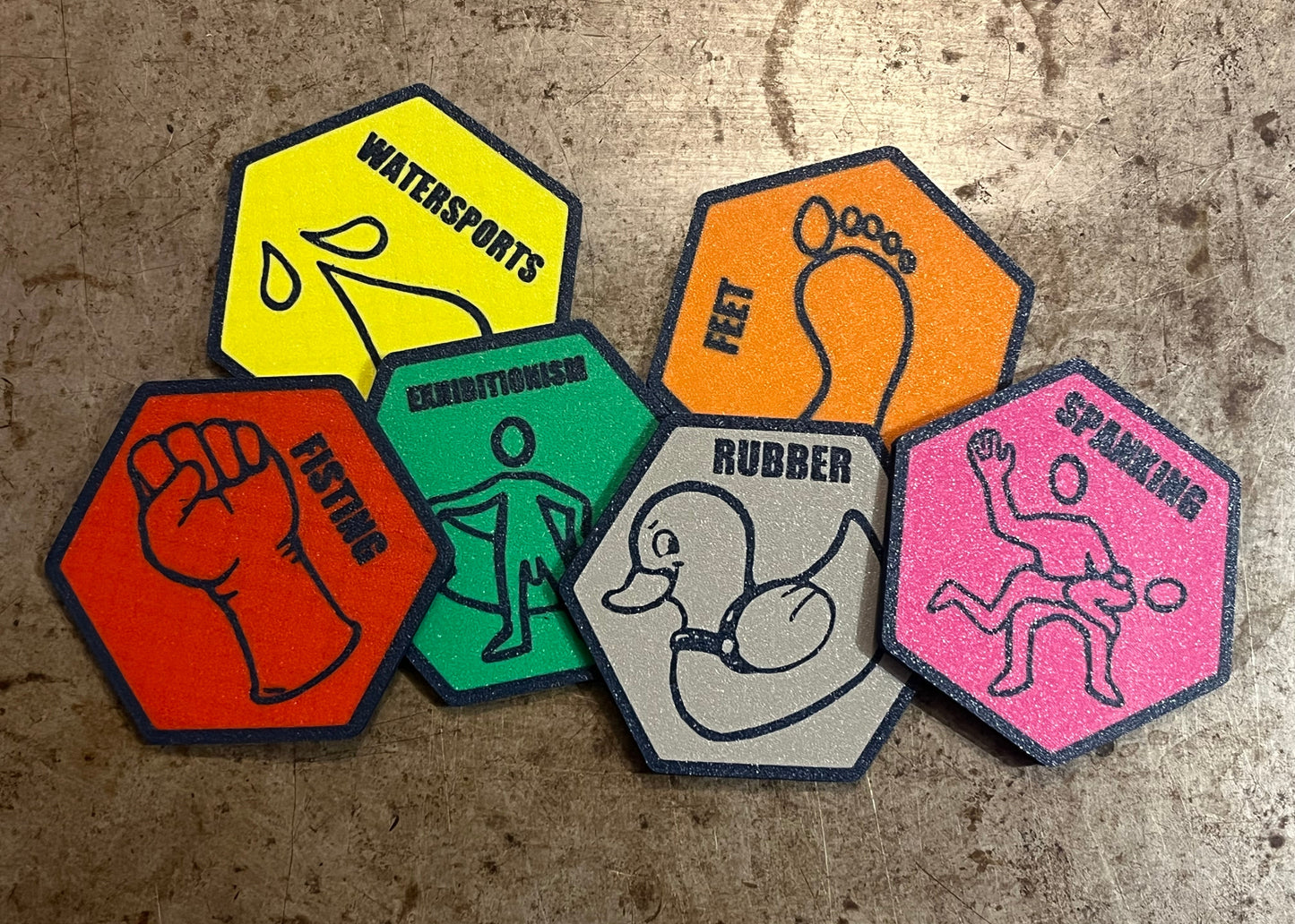 Coaster Set: Gay Sauna Kinks