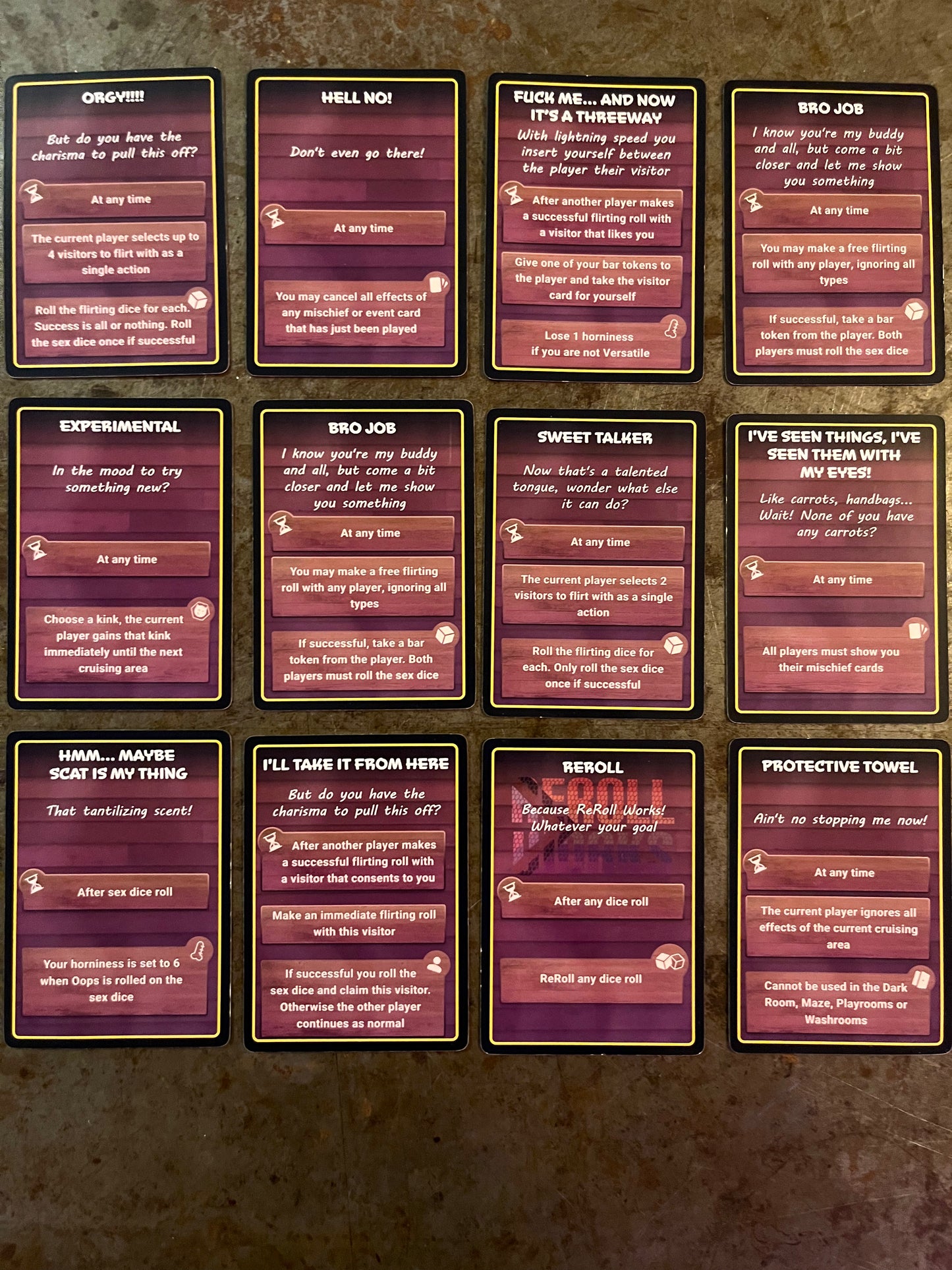 Gay Sauna The Board Game v2 - German - RRW011
