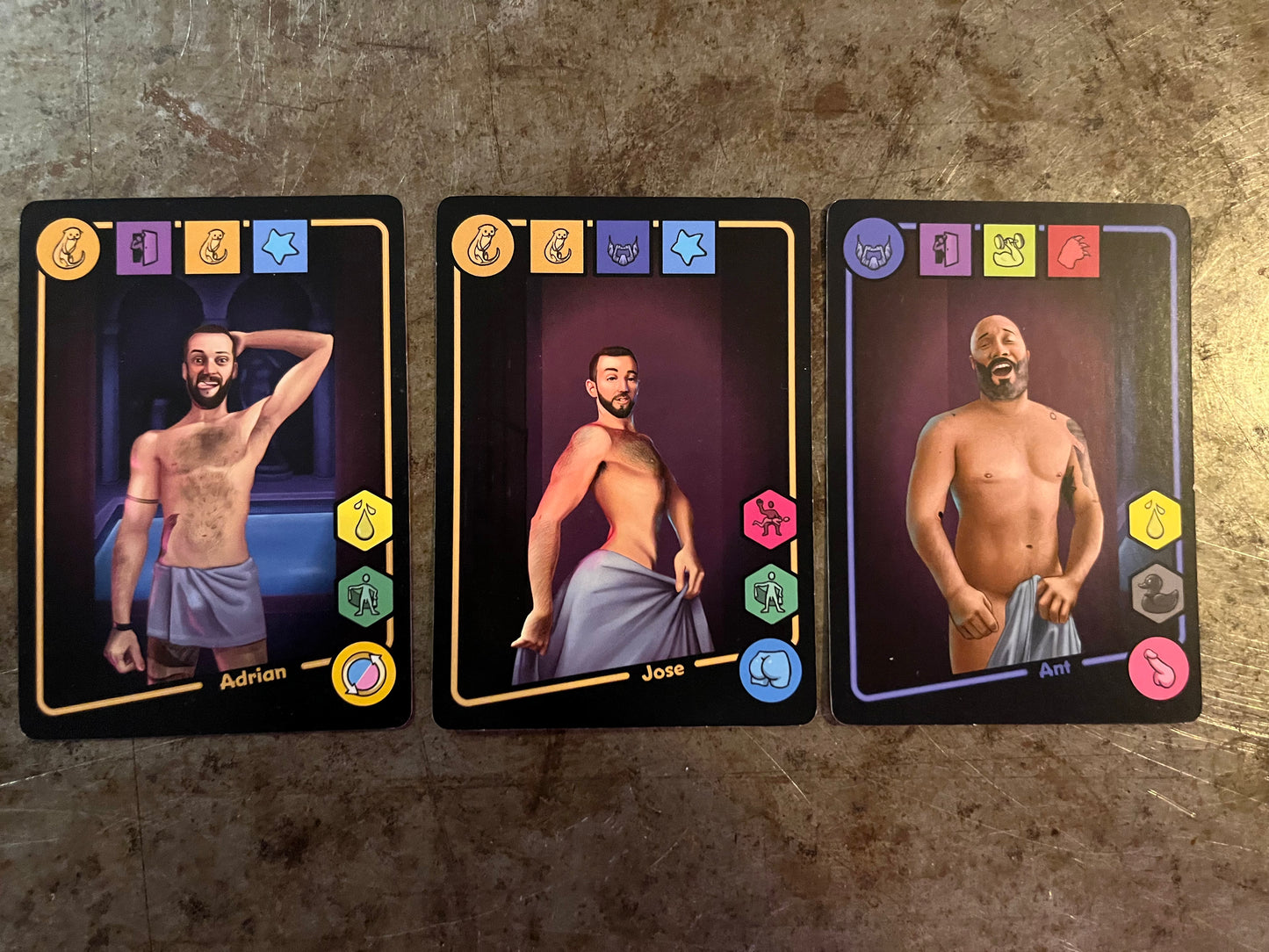 Gay Sauna The Board Game v2 - English - RRW010