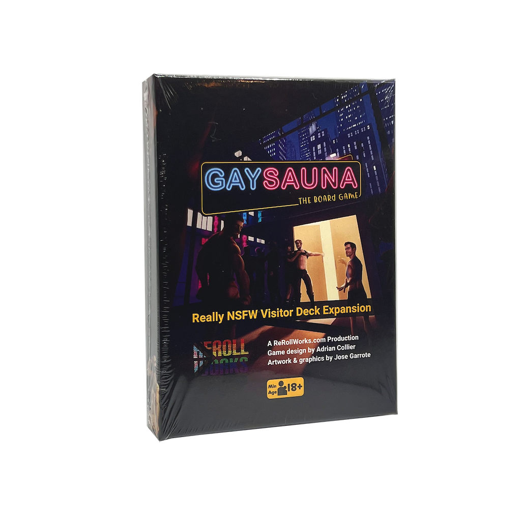 Gay Sauna The Board Game NSFW Bundle Edition - German - RRW062
