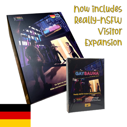 Gay Sauna The Board Game NSFW Bundle Edition - German - RRW062