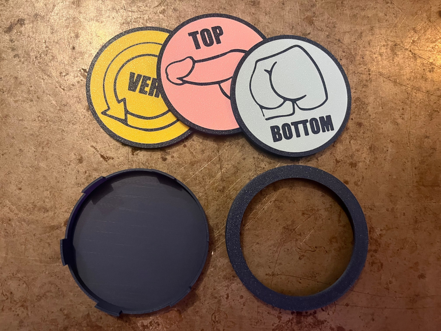 Coaster Set: Gay Sauna Roles