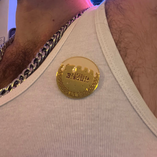 Enamel Pin: RRW814 - Soggy Biscuit