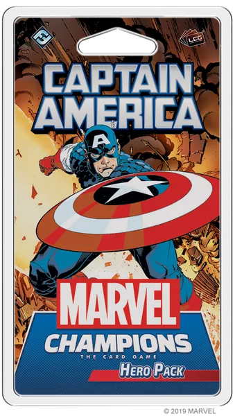 Marvel Champions Captain America Hero Pack - English - 190412N