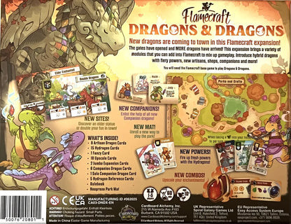 Flamecraft: Dragons and Dragons - English - CA03-DNDX-EN